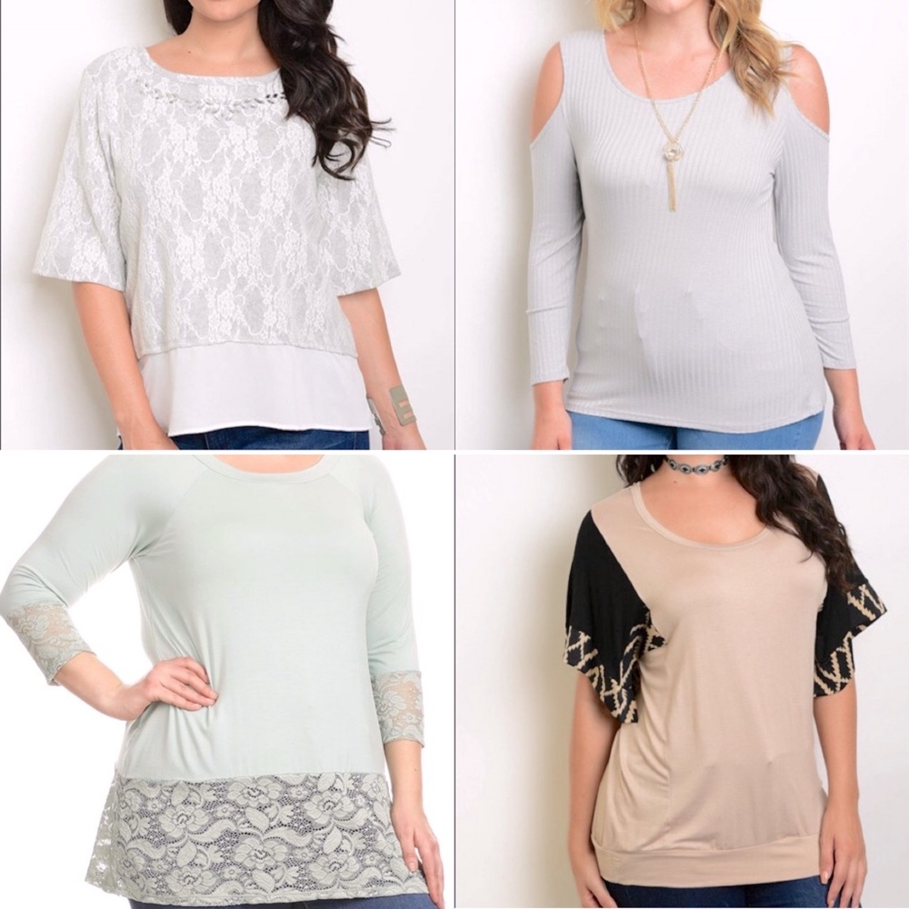 4 TOP BUNDLE - 2X